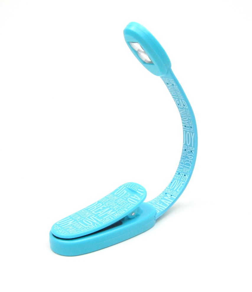 5060213016255_1 Flexilight Xtra Blue Words - Leselampe Buchleuchte