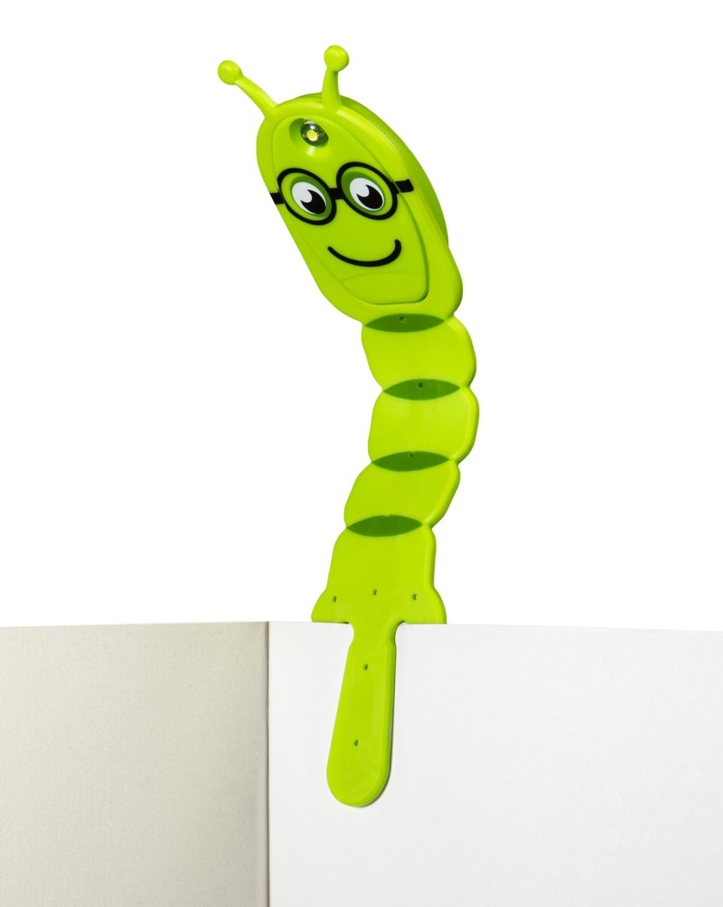 5060213019133_1 Bookworm Flexilight Leselicht (Grün) - 2 in 1 Leselampe & Lesezeichen - LED Leselicht - Geschenk für Leser, Buchliebhaber - Deutsche Ausgabe