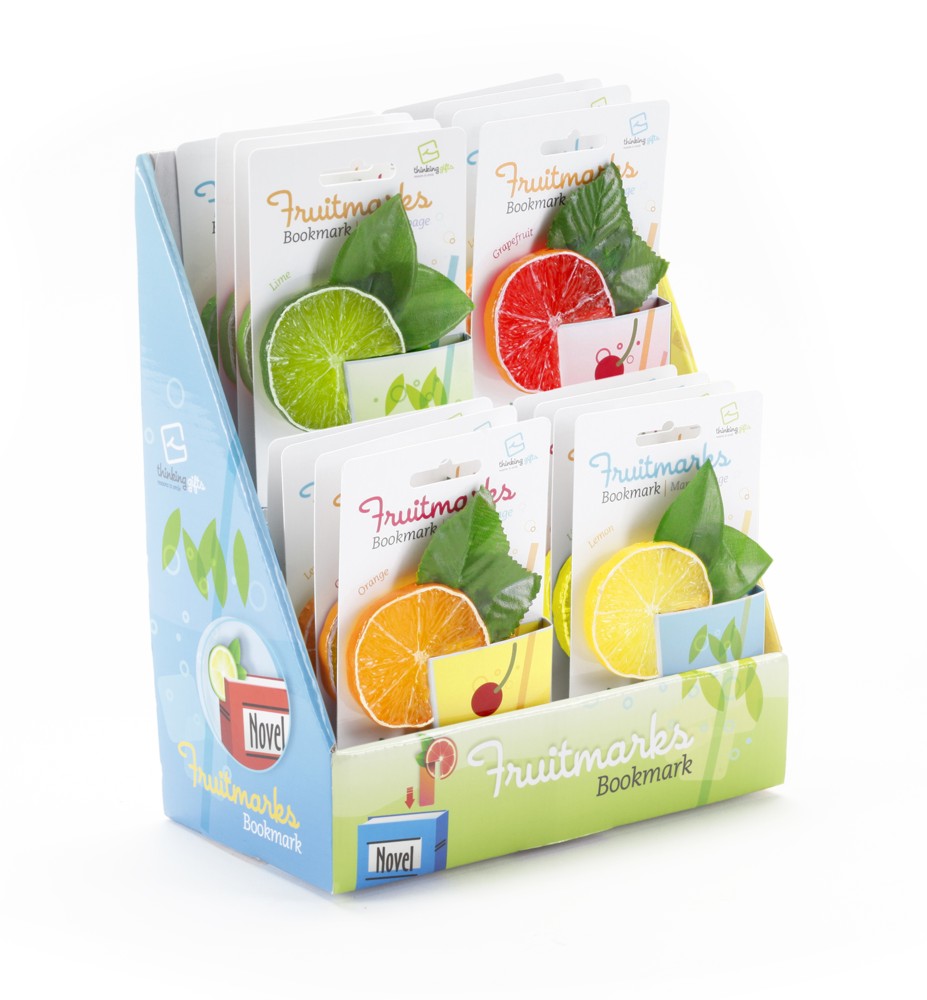 Fruitmarks Lesezeichen Sortiment VE16