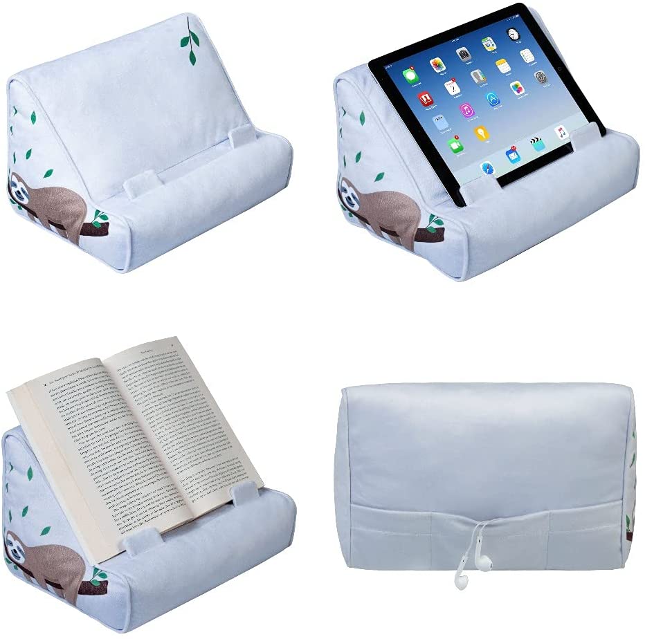 BookCouch Faultier - Lesekissen für Bücher & Tablets