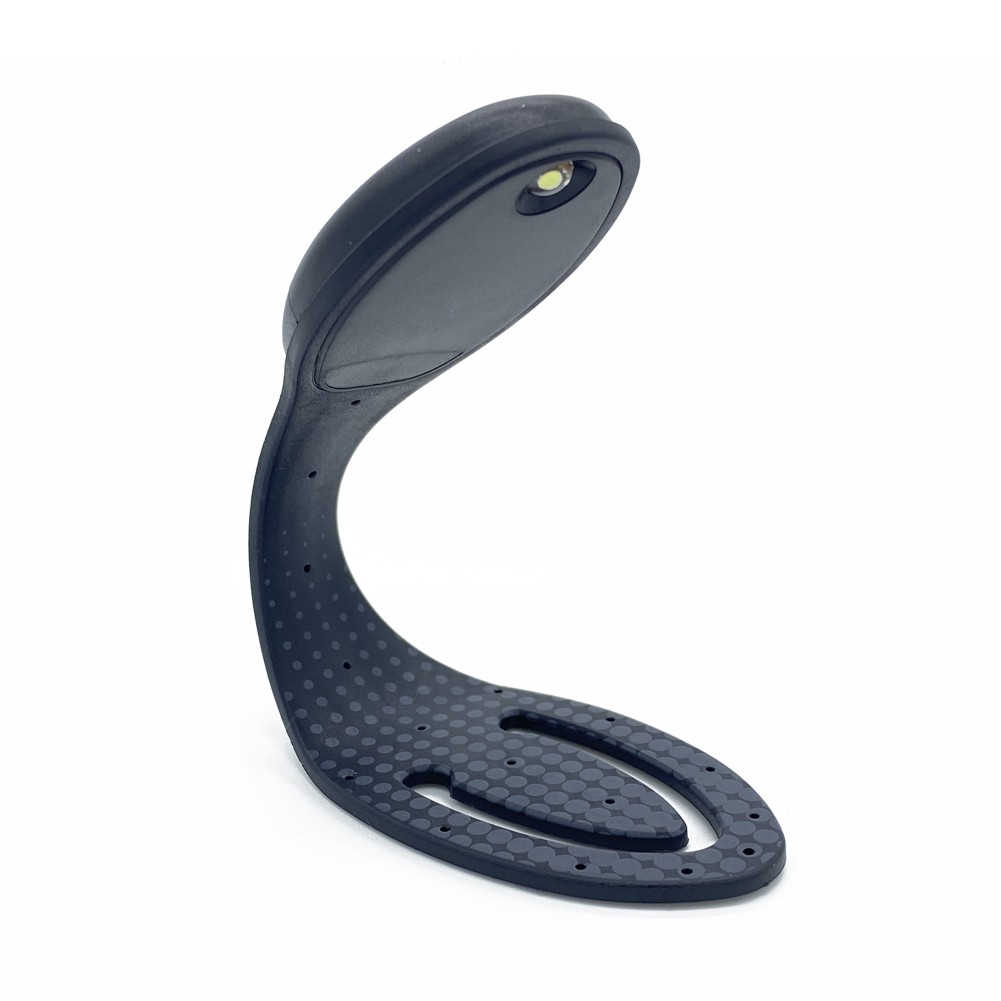 5060213015197_2WbnjRuw8f96Dn Flexilight Leselicht (Black Dots) - schwarz - 2 in 1 Leselampe & Lesezeichen - LED Leselicht - Geschenk für Leser, Buchliebhaber - Deutsche Ausgabe