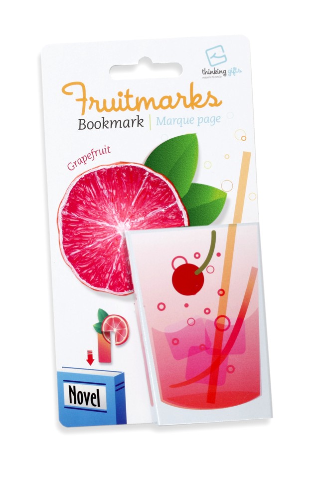 Fruitmarks Lesezeichen Grapefruit