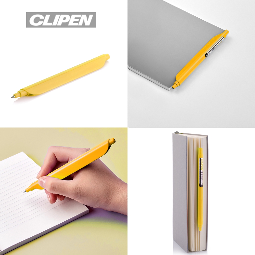 CLIPEN (Rubber Duck Yellow) Gelschreiber mit Clip