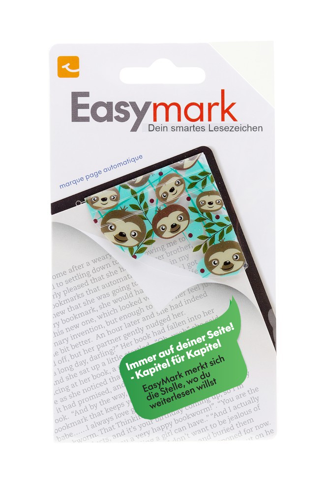 Easymark Faultier - Dein smartes Magnet-Lesezeichen Kopie