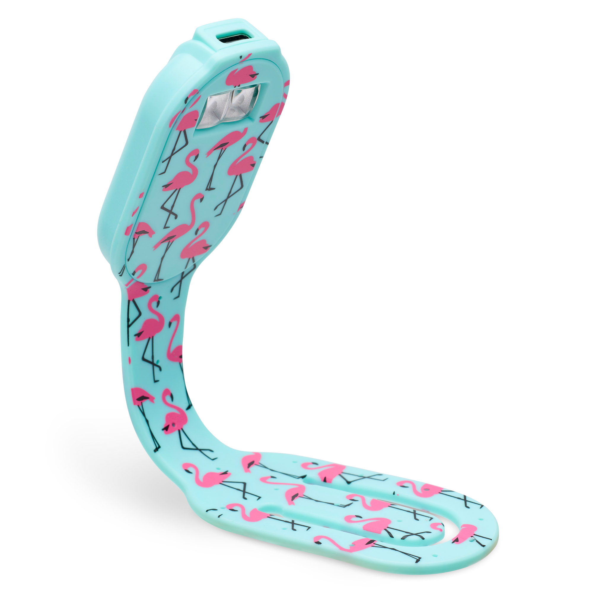 5060058360889_1     Flexilight RC (Flamingo) - wiederaufladbares Leselicht - 2 in 1 Leselampe & Lesezeichen - LED Leselicht - Geschenk für Leser, Buchliebhaber - Deutsche Ausgabe